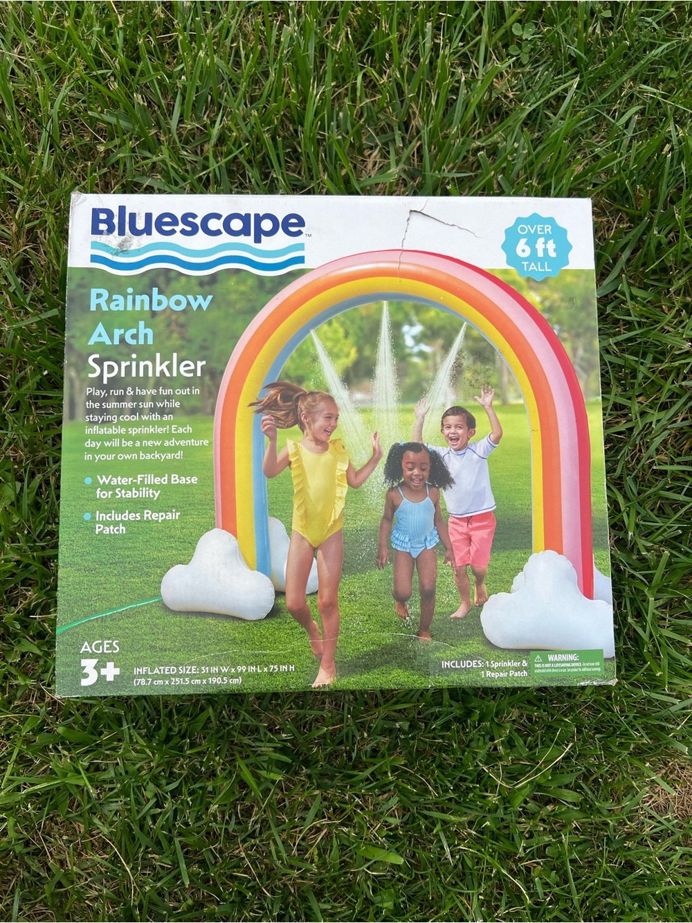 Bluescape Rainbow Arch Sprinkler - 6ft Tall Ages 3+